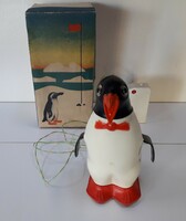 Eredeti orosz gyerekjáték, pingvin figura