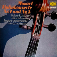 Mozart, schneiderhan / berliner philh., Schmidt-isserstedt - violin concert no. 4 Und no. 5 (Lp)
