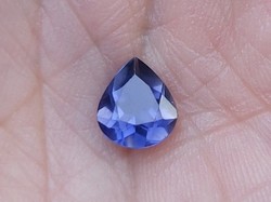 Beautiful! Real, 100% product. Violet blue iolite (cordierite) gemstone 0.88 ct (vvs) value: HUF 35,200!