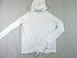 Original under armor (m) white women's hooded sports top