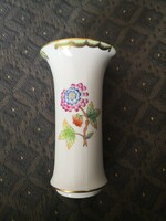 Herend vbo, victoria, small vase of victoria, 12 cm