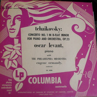 Tchaikovsky, Ormandy, Levant - concerto no. 1 In B-flat minor (lp, album, mono)