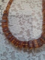 Amber chain is beautiful