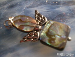 Reduced price, abalone shell 3cm angel