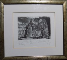 Takats Marton etching (29 x 26cm)