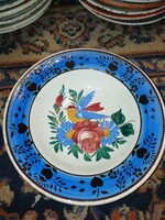 13 birds from the Abátfalva painted antique plate collection