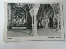 D199634  Régi képeslap  - Szeged Fogadalmi templom   1930-40k
