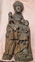 Mattercia, Szt Anna szobor Máriával, gyermek Jézussal