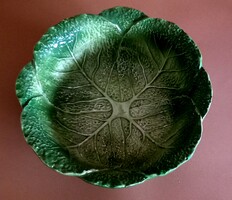 Majolika salátás tál nagy méretű ALKUDHATÓ  design