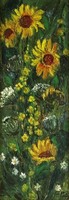 1P537 XX. századi festő : Virágok