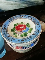 Antik festett Antik tányér gyűjteményből 35