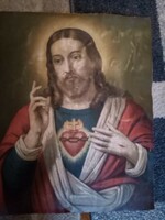 Antique Jesus icon