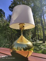 Eredeti  ANETA svéd asztali lámpa arany színben 1950 évek abszolút dizájn termék