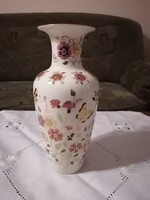 27 cm high vase with Zsolnay butterfly pattern