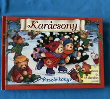 Christmas puzzle book