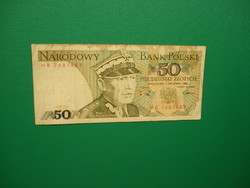 Lengyelország 50 zloty zlotych 1988   KI