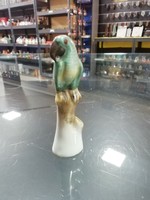 Herendi mini porcelán papagáj