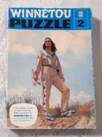 Retro winnetou 2 puzzle (first edition 1965)