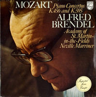 Mozart,Brendel, Academy Of St. Martin-in-the-Fields,Marriner - Piano Concertos K456 And K.595 (LP)
