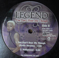 Legend  - You Don't Hear Me Though (12", Promo)