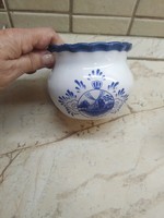 Blue floral basket for sale! Small size 10 cm!