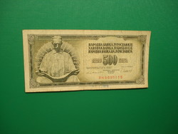 Jugoszlávia 500 dínár 1981   KI