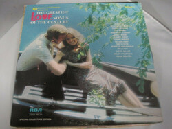 Various - The Greatest Love Songs Of The Century, Volume 1 (LP, Comp)