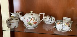 12-person tea set with Herend bfr pattern