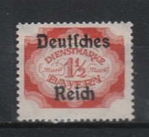Postatiszta Reich 0045 Mi Hivatalos 47     0,60 Euró