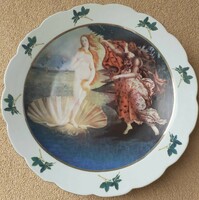 Huge (diameter 42 cm) antique Württemberg porcelain decorative bowl
