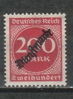 Postatiszta Reich 0096 Mi Hivatalos 78       0,60 Euró