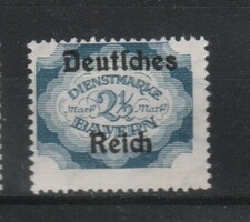 Postatiszta Reich 0046 Mi Hivatalos 49     1,00 Euró