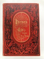 Cid, antik német illusztrált könyv 1894-ből