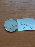 Belgium belgique 1 franc 1998 steel nickel, ii. King Albert s252