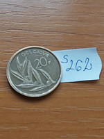 Belgium belgique 20 francs 1981 i. King Baudouin, nickel-bronze s262