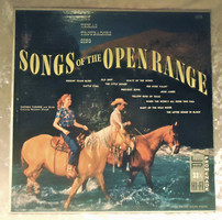 The Texas Troubadors - Songs Of The Open Range (LP, Mono)