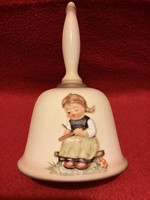 Larger marked hummel 1988 porcelain bell