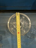 Ólomkristály váza, magassága 21 cm