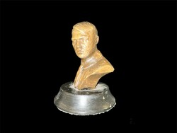 Adolf H. bronz vagy réz mellszobor büszt 10cm
