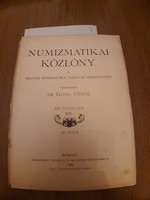 Numizmatikai közlöny 1915/III. Füzet   (275)