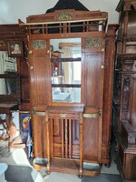 Antique restored hall furniture wall!