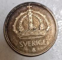 1943. Svédország ezüst 25 ÖRE  (G/15)