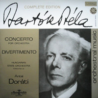 Bartók Béla, Antal Doráti - Concerto For Orchestra / Divertimento (LP, RP)