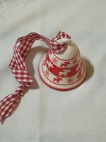 Christmas porcelain bell.