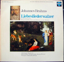 Brahms - rilling - liebesliederwalzer op. 52 Und op. 65 Für gemischten chor und klavier zu... (Lp)