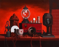Apocalyptic table - contemporary still life - strong soul