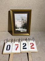 Radnay jelzéssel olaj, vászon festmény, 20 x 30 cm-es. 0722