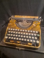 CONTINENTAL 340 ÍRÓGÉP (ARANY) RUHÁBAN 1930 KÖRÜL