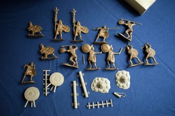 Római légió katona figurák és felszerelés csomag trafikáru 4,5 cm-től játék