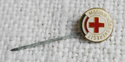 Badge, pin, Hungarian Red Cross 1.25 cm + pin
